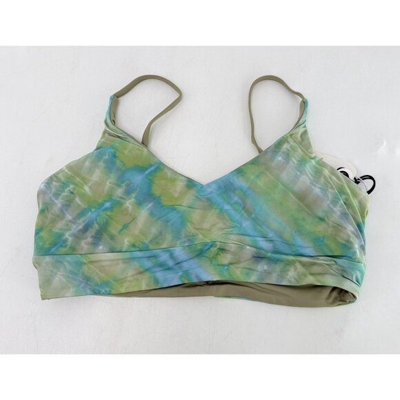 NWT prAna Willow Falls Reversible Top Women's Mirage Bikini Swim Beach Sz Small‎ - Picture 1 of 5